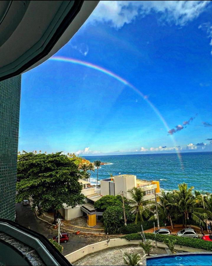 Lindo Vista Mar Na Praia Do Buracao - Rio Vermelho Salvador Eksteriør billede